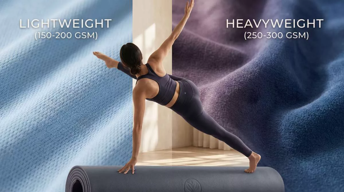 The Science of GSM: Why Fabric Weight Matters in Yoga Wear Manufacturing